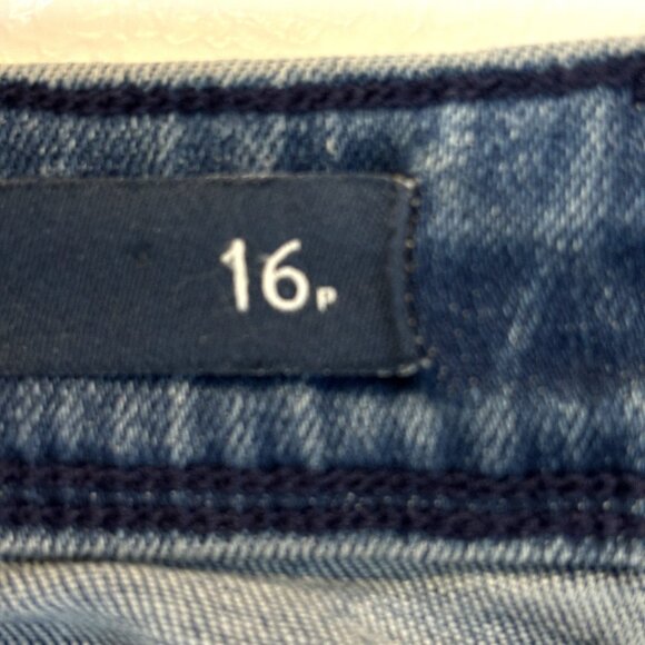 J. Jill Denim High Rise Cropped Capri Stretch Jeans - Picture 5 of 14